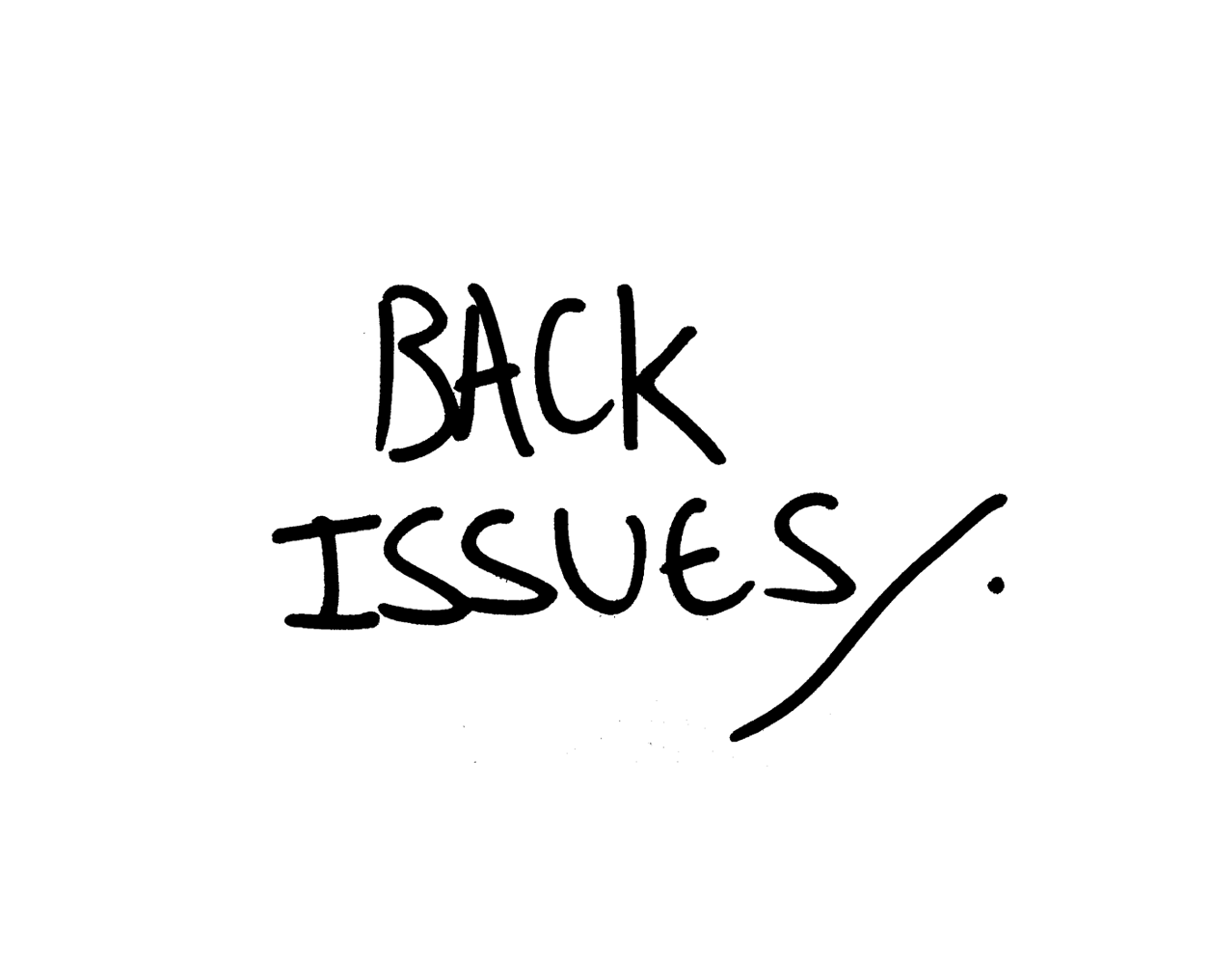 Stub Quarterly Back Issues